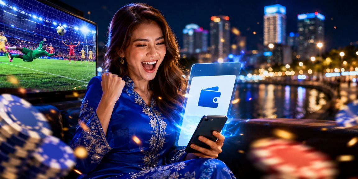 Pengguna di Pulau Pinang berbaju kurung menggunakan aplikasi vape69 dengan keselamatan data yang terjamin